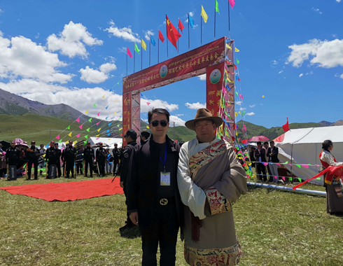 东强堂健康科技作为西藏那曲“冬虫夏草”大赛评委