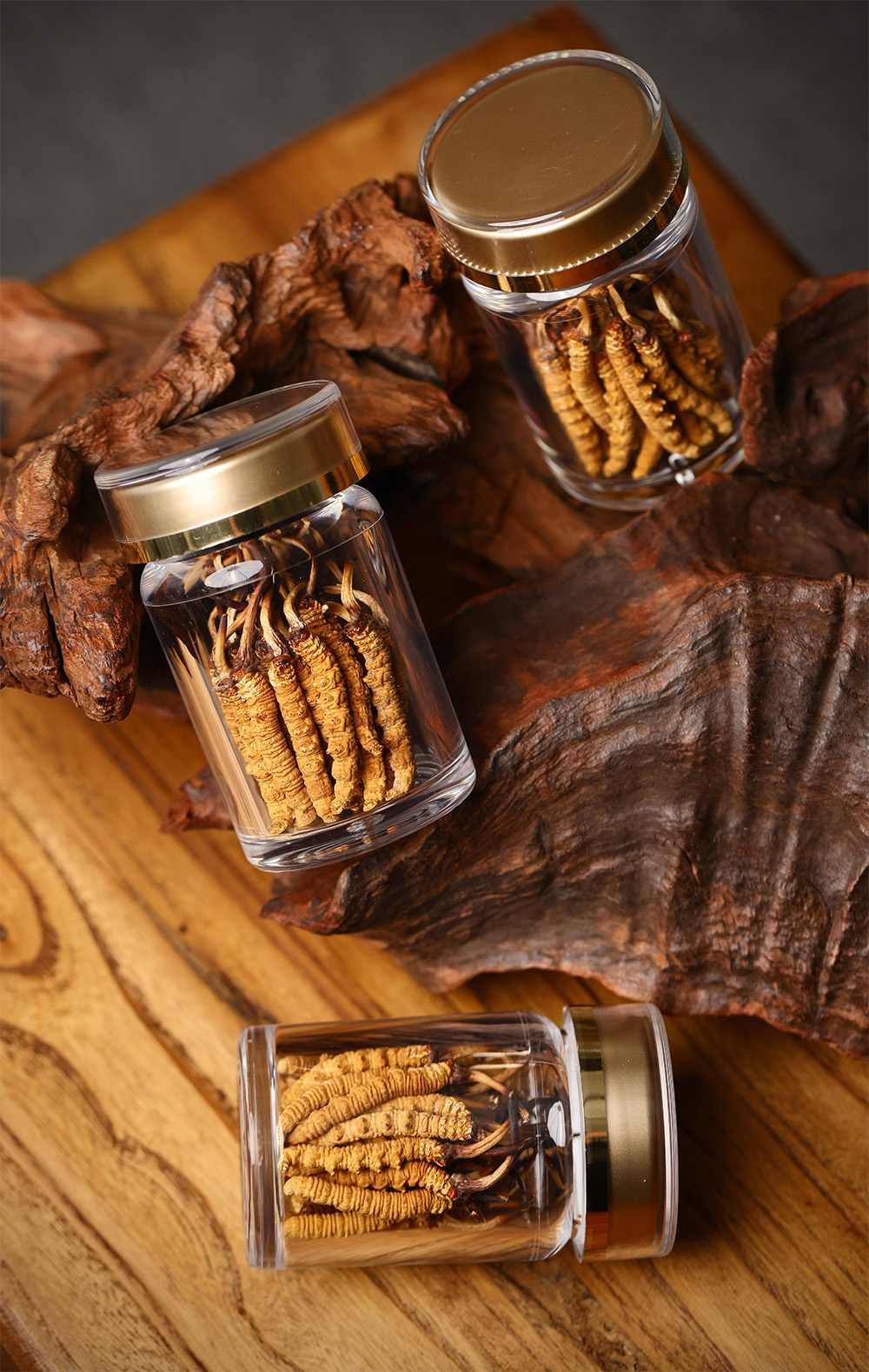 东强堂干虫草散装 罐装