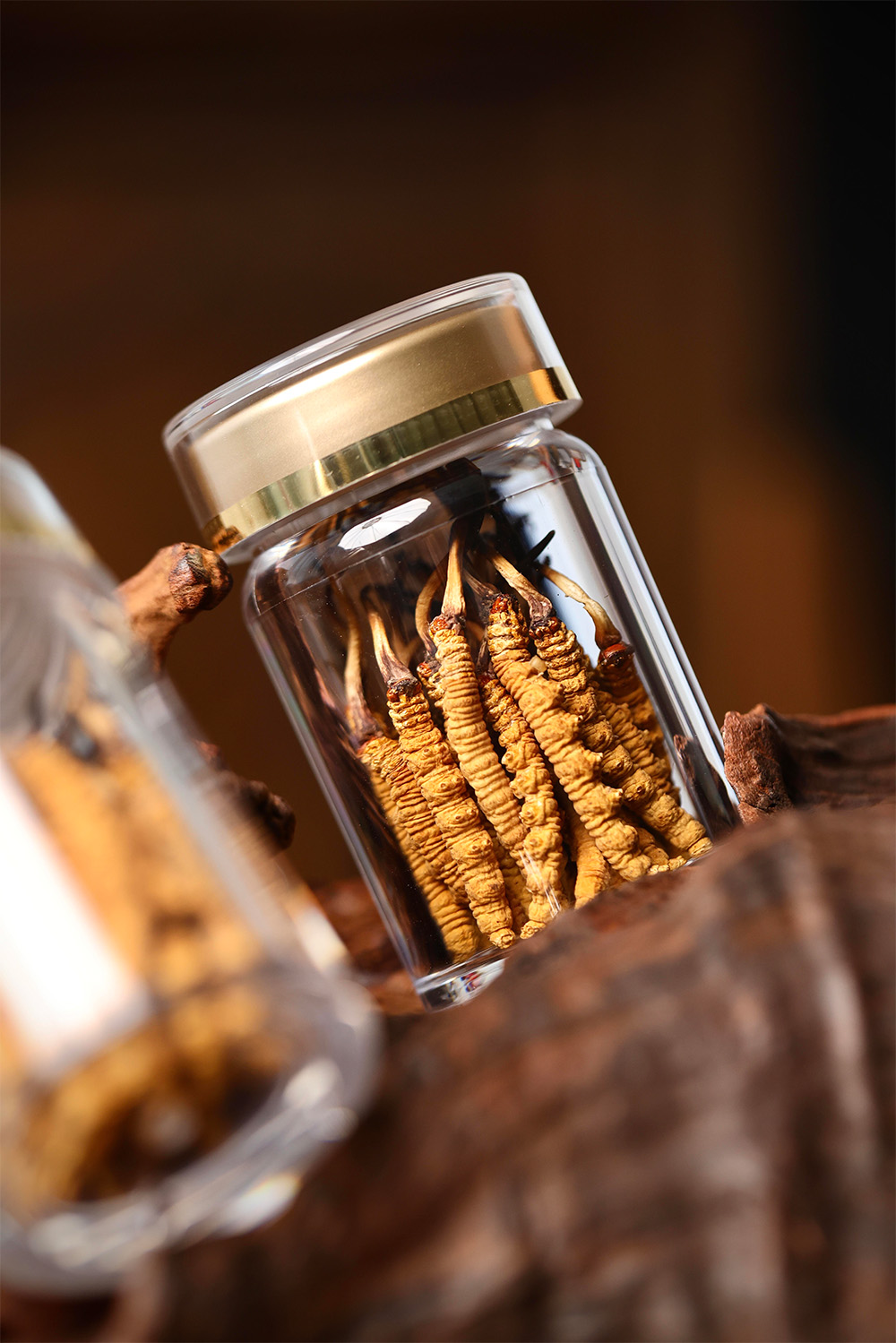 东强堂干虫草散装 罐装