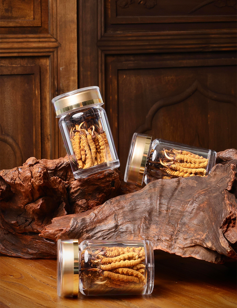 东强堂干虫草散装 罐装